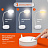 Настольная лампа / светильник портативная, LED, 3 Вт, белый, DASWERK, 237990 Фото 2