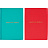 Набор обложек для классных журналов Комус Класс 310x440 мм 200 мкм (2 штуки в упаковке) Фото 1