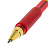 Ручка шариковая BRAUBERG BP-GT GLD RED, КРАСНАЯ, корпус тонированный, пишущий узел 0,7 мм, линия письма 0,35 мм, 144506 Фото 1