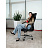 Кресло для руководителя Easy Chair 575 TPU черное (рециклированная кожа/сетка, металл) Фото 1