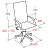 Кресло для руководителя Easy Chair 575 TPU черное (рециклированная кожа/сетка, металл) Фото 2
