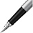 Ручка перьевая Jotter FP Stainless steel CT цвет чернил синий, цвет корпуса серебристый (артикул производителя 2030946) Фото 0