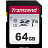 Карта памяти 64 ГБ SDXC Transcend 300S Class 10 UHS-I U1 (TS64GSDC300S)