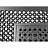 Коврик входной грязезащитный резиновый REM 60x90 см черный Фото 2