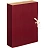 Папка архивная на 2-х завязках Attache (Attache Economy) 80 мм бумвинил до 700 листов бордовая складная Фото 0