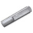 Текстовыделитель Faber-Castell "TL 46 Metallic" мерцающий серебряный, 1-5мм Фото 0