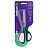 Ножницы Berlingo "Easycut 350", 15см, бирюзовые, эргономичные ручки, мягкие вставки, европодвес