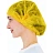 Шапочка берет одноразовая Гекса Плиссе жёлтая с двойной резинкой (25 штук в упаковке) Фото 1 Шапочка берет одноразовая Гекса Плиссе жёлтая с двойной резинкой (25 штук в упаковке) Фото 1