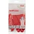 Перчатки латексные Vileda Professional с хлопковым напылением красные (размер 9.5-10, XL, 174348) Фото 3