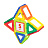 Магнитный конструктор MAGNETIC BLOCKS-26, 26 деталей, BRAUBERG KIDS, 663844 Фото 0