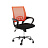 Кресло офисное Easy Chair 304 хром оранжевое/черное (сетка/ткань, металл) Фото 1
