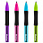 Ручка гелевая Berlingo "Tribase Gel grip neon" черная, 0,5мм, грип Фото 0