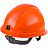 Каска защитная шахтерская РОСОМЗ Hammer оранжевая с ленточным механизмом (77514) Фото 1