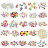 Набор для создания бижутерии и украшений BEADS SET, 450 элементов, 24 вида, BRAUBERG KIDS, 664695 Фото 0