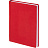 Ежедневник недатированный Attache Velvet искусственная кожа Soft Touch A5 136 листов красный Фото 0