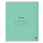 Тетрадь 12 л. ЮНЛАНДИЯ КЛАССИЧЕСКАЯ, линия, обложка картон, ЗЕЛЕНАЯ, 105644