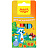 Карандаши цветные Мульти-Пульти "Енот на лугу", 06цв., утолщ., трехгран., укорочен., заточен., картон Карандаши цветные Мульти-Пульти "Енот на лугу", 06цв., утолщ., трехгран., укорочен., заточен., картон