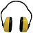 Наушники противошумные пассивные РОСОМЗ СОМЗ-1 Ягуар стандартное оголовье 27 дБ желтые (60100) Фото 2