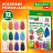 Восковые мелки фигурные BRAUBERG KIDS "Капельки", 12 цветов, 273094 Фото 7