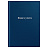 Книга учета OfficeSpace, А4, 128л., клетка, 200*290мм, бумвинил, синий, блок офсетный