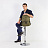 Рюкзак BRAUBERG DYNAMIC универсальный, эргономичный, хаки, 43х30х13 см, 270804 Фото 7