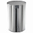 Ведро мусорное 20 л нержавеющая сталь с педалью с крышкой серебристое (40x25x25 см) Фото 8