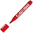 Маркер перманентный Crown "Multi Marker Chisel" красный, скошенный, 5мм