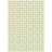 Упаковочная бумага глянц. 70*100см, MESHU "Grey-yellow", 90г/м2 Фото 0