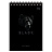 Блокнот А6 60л. на гребне BG "Just black Фото 3