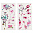 Наклейка-тату MESHU "Pink mood", 22*10см, инд. уп., европодвес Фото 0