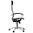 Кресло МЕТТА "ErgoLife" 10 B1-104K, хром, синхромеханизм, прочная сетка, черное Фото 13