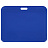 Бейдж горизонтальный (54х85 мм), синий, МАТОВАЯ ПОВЕРХНОСТЬ, BRAUBERG EXTRA, 238818 Фото 0