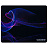 Коврик для мыши SONNEN "NEON WAVE" резина + ткань, 250х200х2 мм, 513958