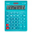 Калькулятор настольный CASIO GR-12С-LB (210х155 мм), 12 разрядов, двойное питание, ГОЛУБОЙ, GR-12C-LB-W-EP Фото 0