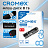 Флеш-диск 8 GB, CROMEX Standard USB 2.0, черный, 514157 Фото 1