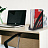 Лоток вертикальный для бумаг BRAUBERG "Office style", 245х90х285 мм, черный, 237278 Фото 2
