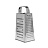 Терка 4 грани 22х11х8,5 см, белая жесть, BOOMHOUSE Classic, 701858