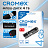 Флеш-диск 4 GB, CROMEX Standard USB 2.0, черный, 514156 Фото 1