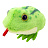 Игрушка мягкая заводная "Лягушка", высота 6 см, WOOZOO (ВУЗУ), 666189 Фото 1