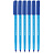 Набор шариковых ручек Schneider "Tops 505 F Light Blue", 6шт., синие, 0,8мм, блистер Фото 0