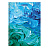 Тетрадь А4, 120 л., BRAUBERG гребень, клетка, обложка картон, "Painting", 404072 Фото 2