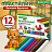 Пластилин классический BRAUBERG KIDS, 12 цветов, 240 г, ВЫСШЕЕ КАЧЕСТВО, 105873 Фото 4