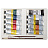 Краски акриловые Winsor&Newton "Galeria", 09цв., 60мл/туба, доска, палитра, медиум для блеска, 2 кисти, картон. упаковка Фото 3