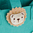 Сумка подарочная фетровая, 30*20*18см MESHU "Lion Фото 3