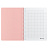 Бизнес-тетрадь A5, 80л., Berlingo "Soft Touch Pro", клетка, на силиконовом гребне, 80г/м2, пластик обложка 600мкм, зеленая, внутр. розовая, софт-тач Фото 0