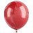 Воздушные шары, 50шт., М12/30см, MESHU, пастель, красный