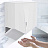 Сушилка для рук KSITEX М-2020W JET, 1500 Вт, пластик, белая Фото 1