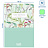 Скетчбук 80л., А5 BG "Mint emotion", 7БЦ, матовая ламинация, салатовый блок, 80г/м2 Фото 1