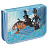 Пенал 1 отделение, 210*130 Мульти-Пульти "Волшебник Изумрудного Города", две откидные секции, ткань Фото 0