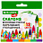 Восковые мелки трехгранные утолщенные BRAUBERG KIDS, НАБОР 12 цветов, 271695